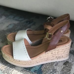 Pikolinos Miranda Wedges Size 8.5 EU 39